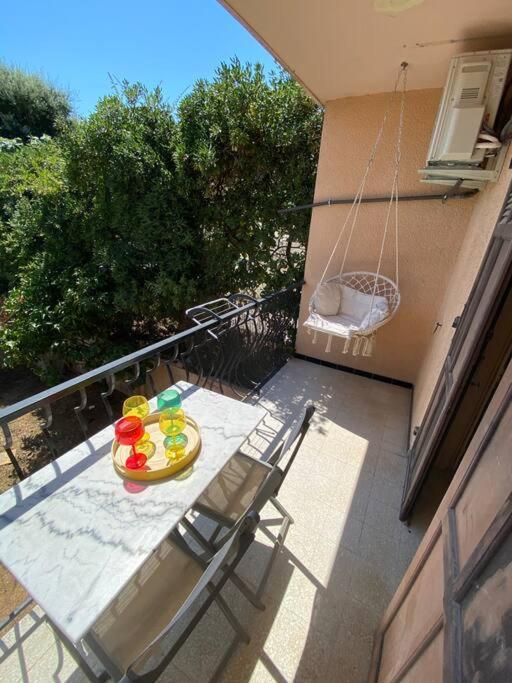 F2/4 Pers Plage-Commerces A Pieds-Parking Prive Saint Aygulf Extérieur photo